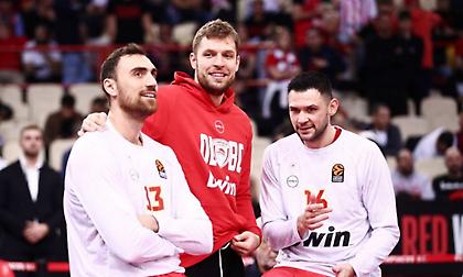 Οι δωδεκάδες στο Ολυμπιακός-Παρί: Με τις γνωστές απουσίες οι «ερυθρόλευκοι»