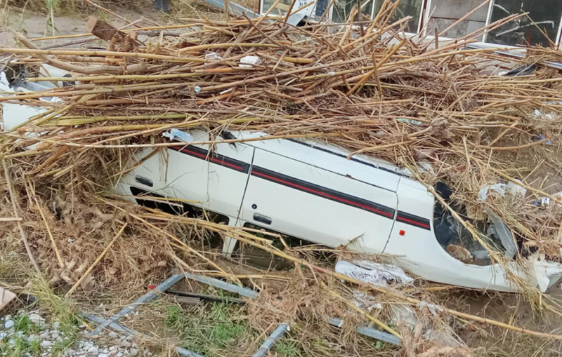 Κακοκαιρία: Ανυπολόγιστες καταστροφές σε Ιαλυσό, Κρεμαστή και Φαληράκι