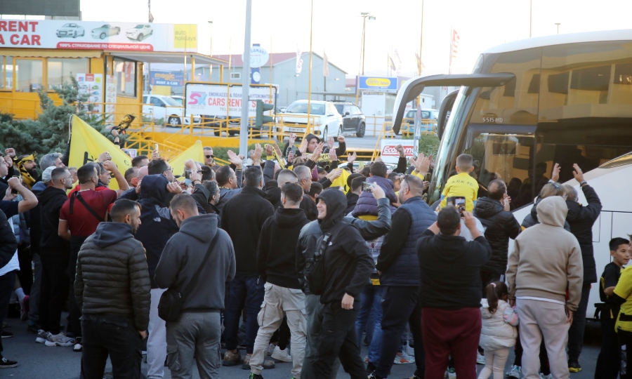 ΑΕΚ: Αποθέωση στο Ηράκλειο