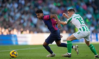 Μπέτις-Μπαρτσελόνα 2-2 (ΤΕΛΙΚΟ)