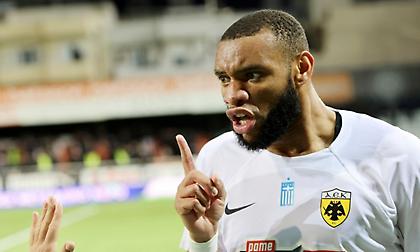 Σέντρα Λαμέλα, κεφαλιά Μουκουντί και 1-1 για την ΑΕΚ στο Ηράκλειο πριν το ημίχρονο