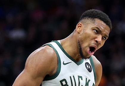 Άπιαστος Αντετοκούνμπο οδήγησε τους Μπακς σε τρομερή ανατροπή απέναντι στους Νετς