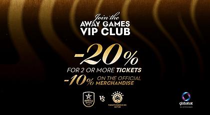 Παναθηναϊκός AΚTOR: Η εκτός έδρας αναμέτρηση με την Αναντολου Εφές στο Globalsat VIP Lounge του ΟΑΚΑ