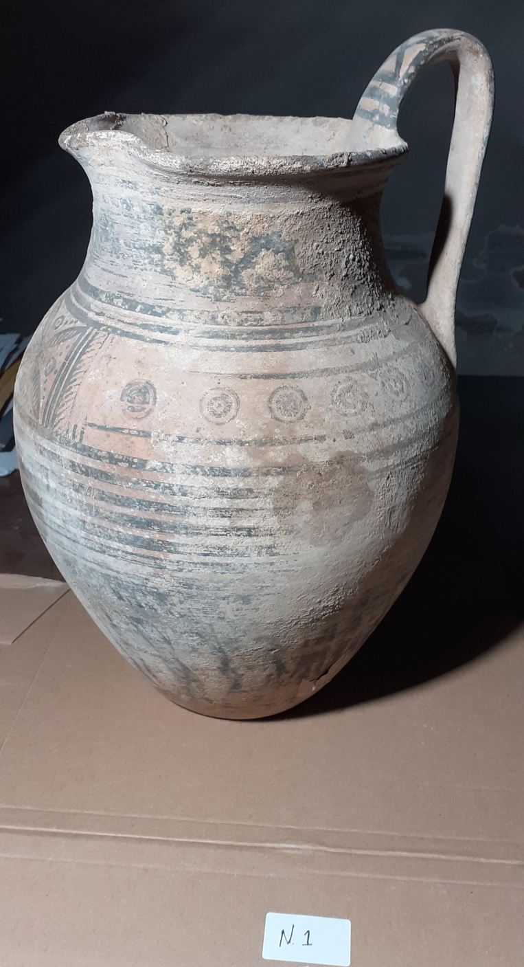 Σταδίου: Βρέθηκαν 102 αντικείμενα που χρονολογούνται από τους γεωμετρικούς χρόνους