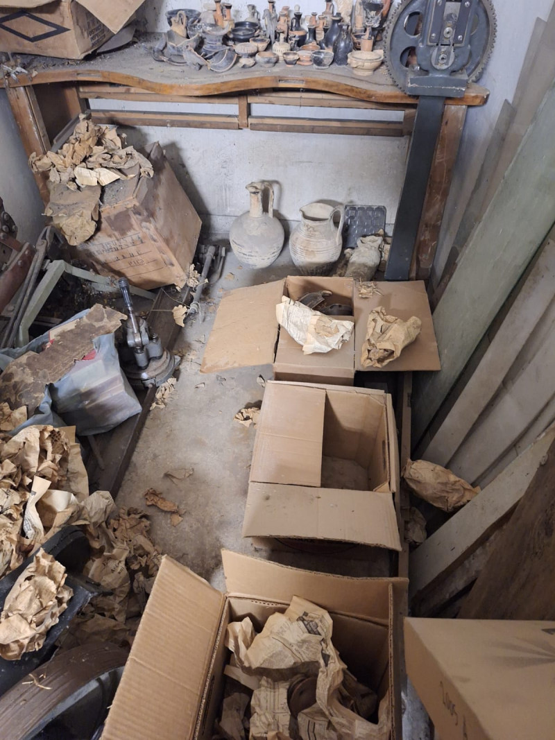 Σταδίου: Βρέθηκαν 102 αντικείμενα που χρονολογούνται από τους γεωμετρικούς χρόνους