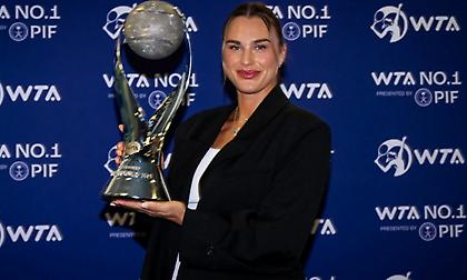 Η Σαμπαλένκα κορυφαία τενίστρια του 2024