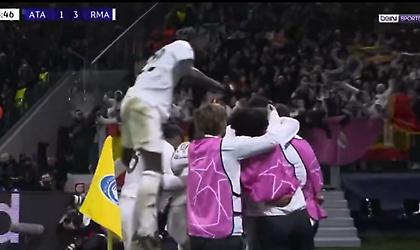 Ο Ρούντιγκερ δεν βάζει μυαλό και ρισκάρει να τραυματιστεί στους... πανηγυρισμούς