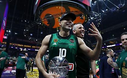 Σλούκας: «Είμαι ενθουσιασμένος που είμαι στη λίστα για τους κορυφαίους της 25ετίας στην Ευρωλίγκα»