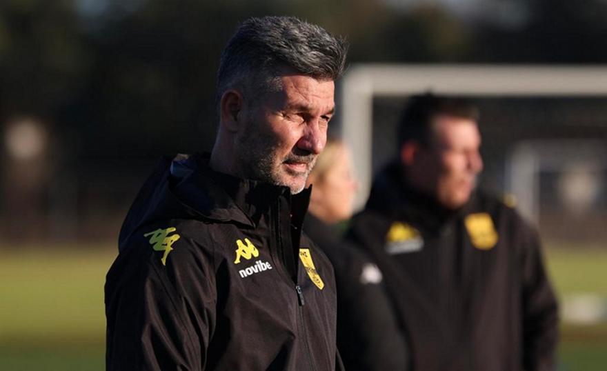 Άρης: Η πρώτη ομιλία του Μαρίνου Ουζινίδη