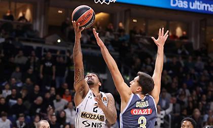 Γλίτωσε το κάζο η Παρτίζαν στο Βελιγράδι με τρομερό Κάρλικ Τζόουνς