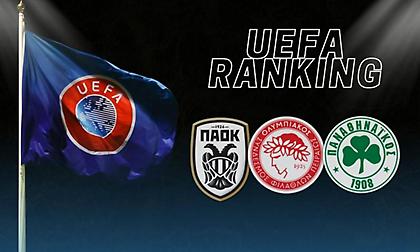 Βαθμολογία UEFA: Σκαρφάλωσε στη 12η θέση η Ελλάδα, μια ανάσα από την 11η!