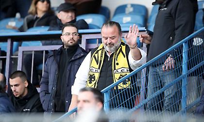 Ξανά στο πλευρό της ΑΕΚ ο Ηλιόπουλος: Στο «Αθανάσιος Διάκος» για να δει το ματς με τη Λαμία