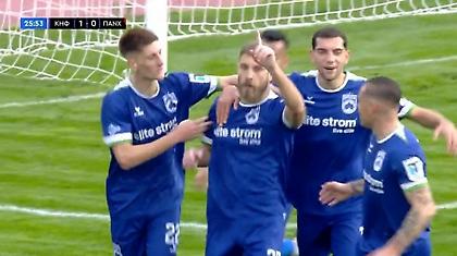 Κηφισιά-Παναχαϊκή: Προβάδισμα οι γηπεδούχοι με πέναλτι του Μάναλη