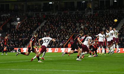 Στο 90' η Μπόρνμουθ έκοψε τη χαρά της Γουέστ Χαμ για το πρώτο σερί