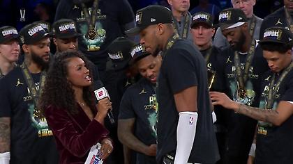 «Η δουλειά δεν έχει τελειώσει», δήλωσε ο Γιάννης μετά την κατάκτηση του NBA Cup