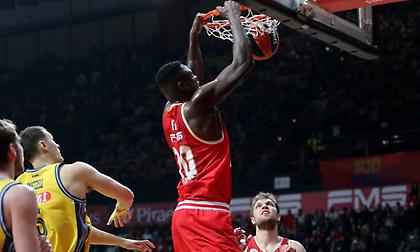 Βαθμολογία Ευρωλίγκας: Ανέβηκε στο 11-6 και έκλεισε ψηλά τον πρώτο γύρο ο Ολυμπιακός