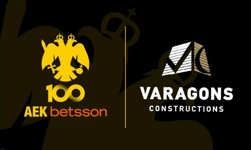 Η Varagons Constructions χορηγός στο σορτσάκι της ΑΕΚ Betsson BC