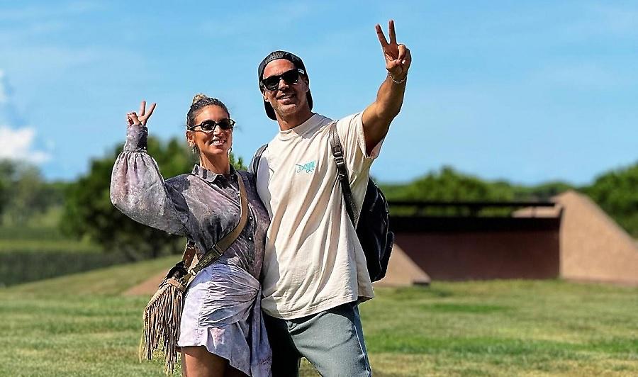 Αθηνά Οικονομάκου-Bruno Cerella: Η ιδιαίτερη σημασία του ταξιδιού τους στη Αργεντινή. Την πήγε στη μάνα του!