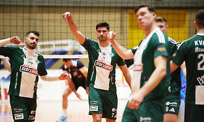 Υπέταξε τον Φλοίσβο για την έκτη σερί νίκη του στη Volley League ο Παναθηναϊκός