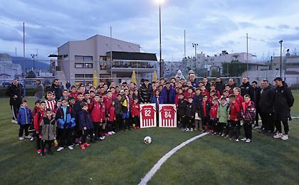 Εκεί που ξεκίνησαν όλα: Τα αδέρφια Κωστούλα επισκέφτηκαν την πρώτη τους ομάδα!