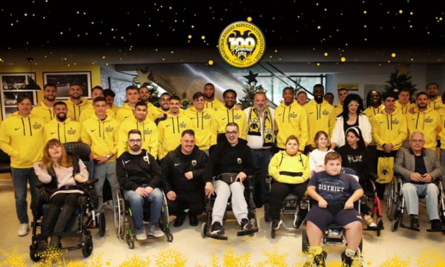 Οι ευχές της ΑΕΚ και του Μάριου Ηλιόπουλου