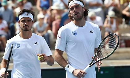 Στο διπλό του Αυστραλιανού Open τα αδέρφια Τσιτσιπά