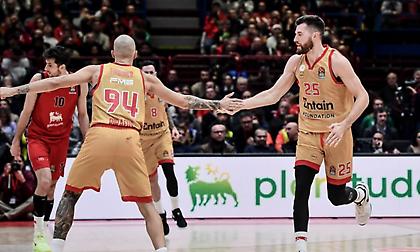 Τα highlights από την οριακή νίκη του Ολυμπιακού στο Μιλάνο