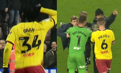 Παραλίγο «χοντρό» επεισόδιο στο Γουότφορντ, ανόητη πρόκληση από παίκτη των «hornets»!