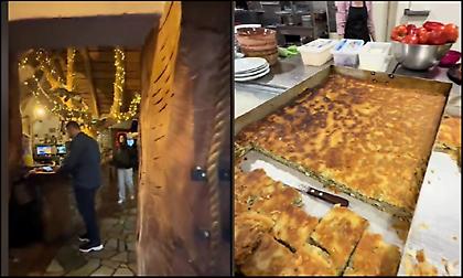 Απίστευτη εμπειρία: Το ομορφότερο εστιατόριo της Ελλάδας βρίσκεται μέσα σε έναν... πλάτανο!