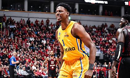 MVP της 18ης αγωνιστικής της Ευρωλίγκας ο Τζέιλεν Χορντ