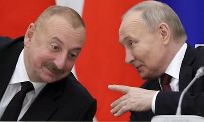 «Δέχθηκε πυρά από ρωσικό έδαφος» Η απάντηση Αλίγιεφ στις δηλώσεις Πούτιν για τη συντριβή αεροσκάφους στο Καζακστάν