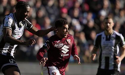Επέστρεψε από το 2-0 και πήρε βαθμό στο Ούντινε η Τορίνο