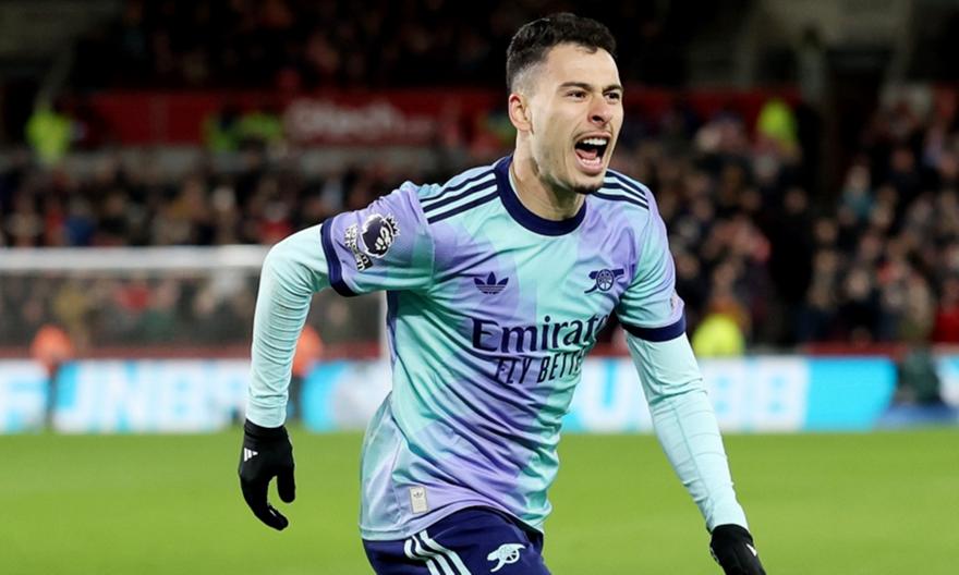 Μπρέντφορντ-Άρσεναλ 1-3: Ποδαρικό με το δεξί και δεύτερη θέση