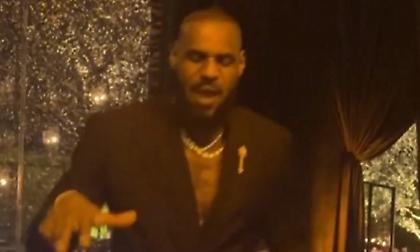 Έδωσε ρεσιτάλ με χορό και τραγούδι ο ΛεΜπρόν στο πάρτι για τα 40ά του γενέθλια!