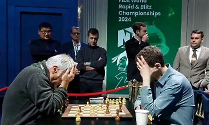 Απίστευτο βίντεο: Οι λυγμοί Ουκρανού γκραντ μάστερ μετά από λανθασμένη κίνηση σε αγώνα σκάκι