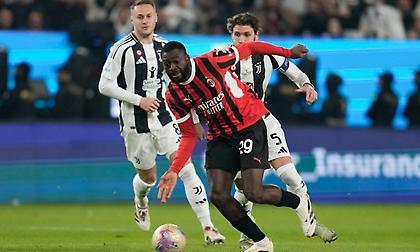 Ο ημιτελικός του Supercoppa Italiana: Γιουβέντους-Μίλαν 1-2