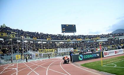 Βροντερό «παρών» απ’ τον κόσμο της ΑΕΚ στον Βόλο: Στα κιτρινόμαυρα το Πανθεσσαλικό