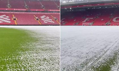 Η κατάσταση του αγωνιστικού χώρου του «Άνφιλντ» αυξάνει τις πιθανότητες για σέντρα