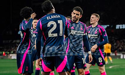 Non stop η Νότιγχαμ Φόρεστ, πάτησε τη Γουλβς με τριάρα και έπιασε την Άρσεναλ στη δεύτερη θέση!