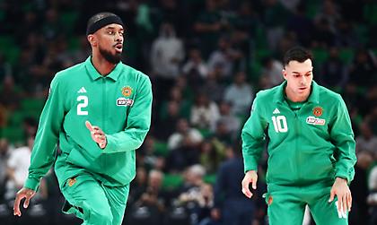 Οριστικό: Xωρίς Σλούκα και Μπράουν ο Παναθηναϊκός κόντρα στην Παρτίζαν - Εκτός και ο Κώστας Αντετοκούνμπο