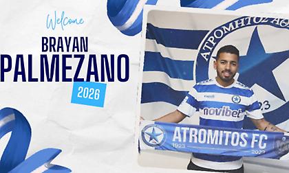 Κι επίσημα στον Ατρόμητο ο Μπράιαν Παλμεζάνο