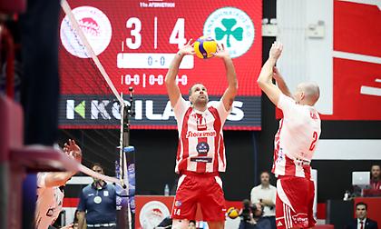 Ολυμπιακός-Παναθηναϊκός 2-3 σετ (ΤΕΛΙΚΟ)