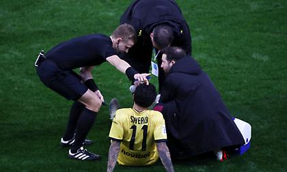 Άρης: Διάστρεμμα η πρώτη εκτίμηση για Σαβέριο