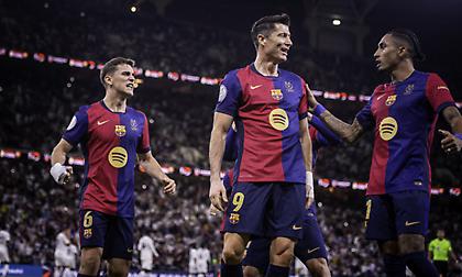 Μπαρτσελόνα από τα... παλιά διαλύει με 4άρα τη Ρεάλ Μαδρίτης από το ημίχρονο!