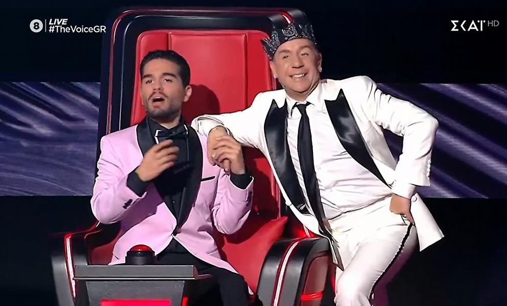The Voice: Τα βρήκε μπαστούνια ο «δάσκαλος» Καπουτζίδης με τον άτακτο «μαθητή» Μαζωνάκη!