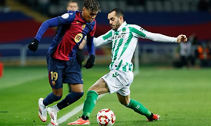 LIVE TV - Η αναμέτρηση για την πρόκριση στα προημιτελικά του Copa del Rey: Μπαρτσελόνα-Μπέτις