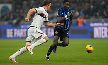 Ο εξ αναβολής αγώνας της 19ης αγωνιστικής της Serie A: Ίντερ-Μπολόνια 2-1