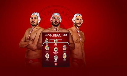 Τρεις πολίστες του Ολυμπιακού στην κορυφαία επτάδα του Champions League