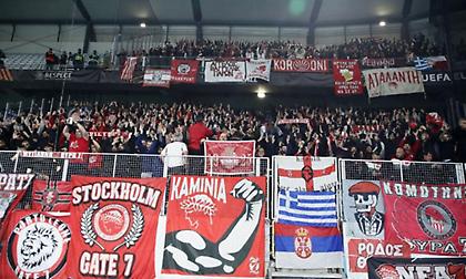 Εξάντλησαν τα εισιτήρια για Περιστέρι σε μισή ώρα οι οπαδοί του Ολυμπιακού!