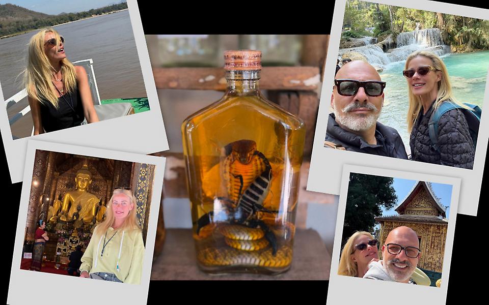 Μακρυπούλια-Μουτσινάς: Καταρράκτες, ναοί και κόμπρες με σκορπιούς μέσα σε ουίσκι στο tour τους στο Λάος